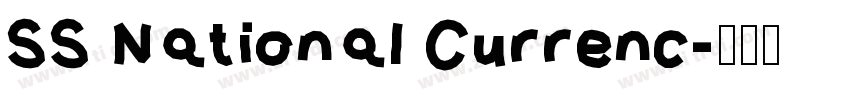 SS National Currenc字体转换